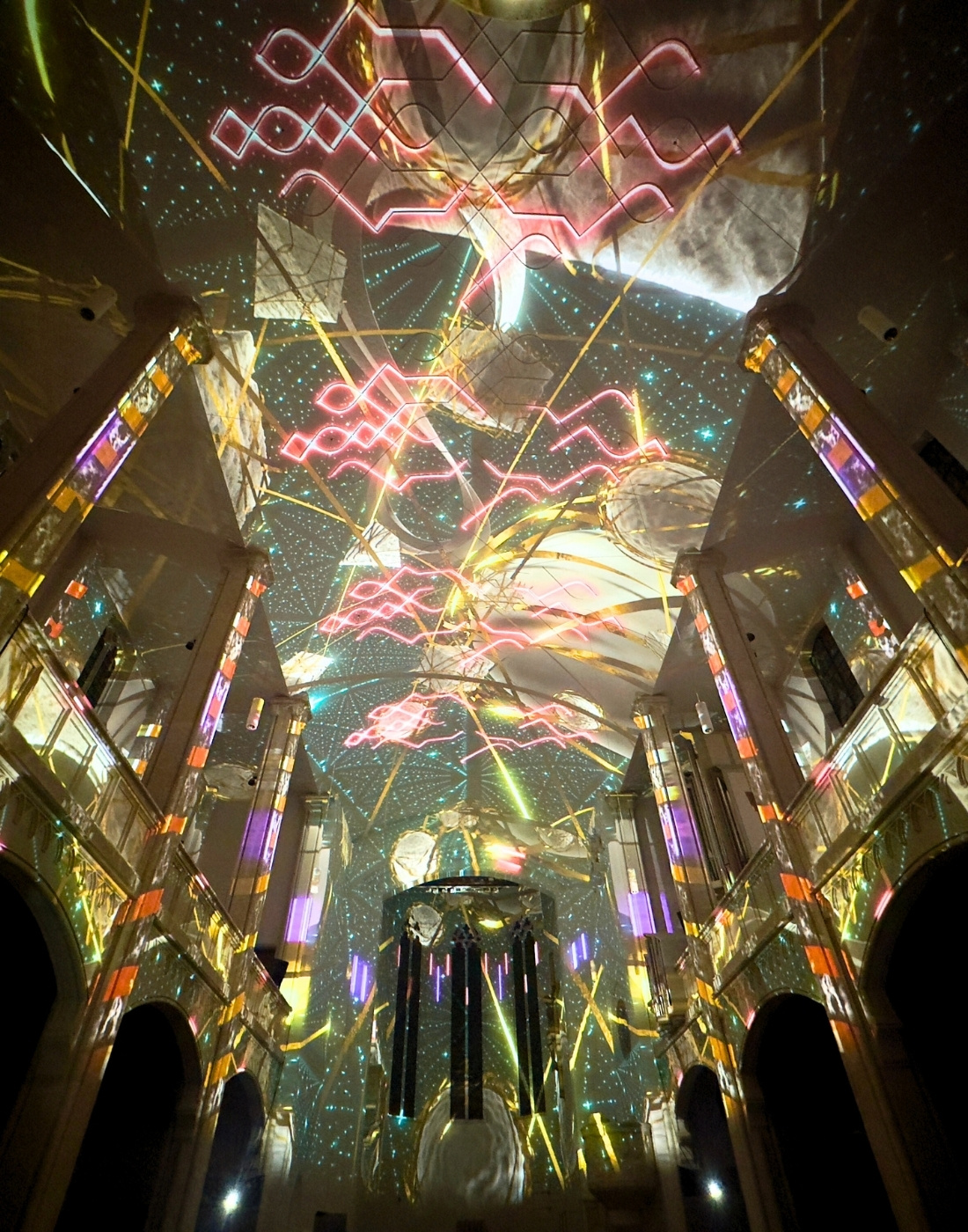 Lichtshow INFINITY München